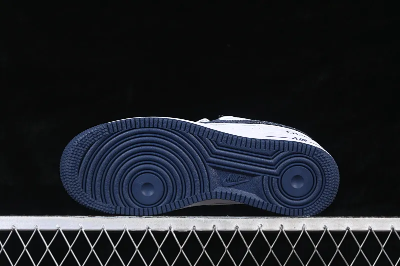 All categories Nk Air Force 1 Air Force series Nk Air Force 1 Low Air Force low-top Nike Air Force 1'07 Low Gucci joint denim blue print Air Force 1 low-top casual sneakers XX3168-196